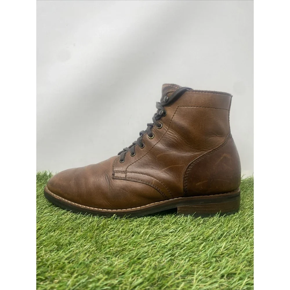 Thursday Boot Company President Boots Brown Leather Casual Preppy Men's Size 10